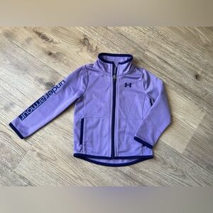 KIDS Under Armour Lavender Zip-Up Jacket